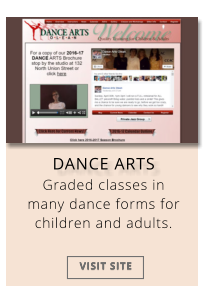 DANCE ARTS Graded classes in many dance forms for children and adults. VISIT SITE VISIT SITE